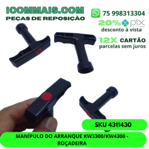 4311430 - MANÍPULO DE ARRANQUE KW3300/KW4300 - ROÇADEIRA