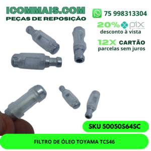 50050S64SC - FILTRO DE ÓLEO TOYAMA TCS46