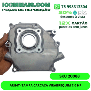 20088 - ARG4T- TAMPA CARCAÇA VIRABREQUIM 7 HP
