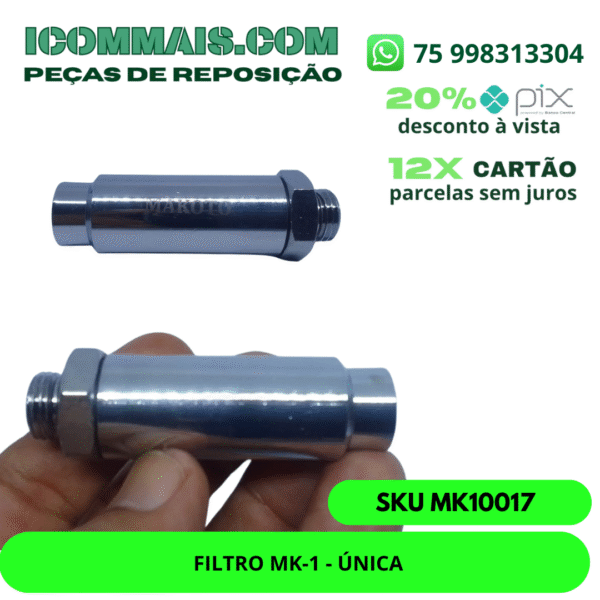 MK10017 - FILTRO MK-1 - ÚNICA
