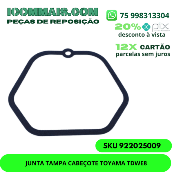 922025009 - JUNTA TAMPA CABEÇOTE TOYAMA TDWE8