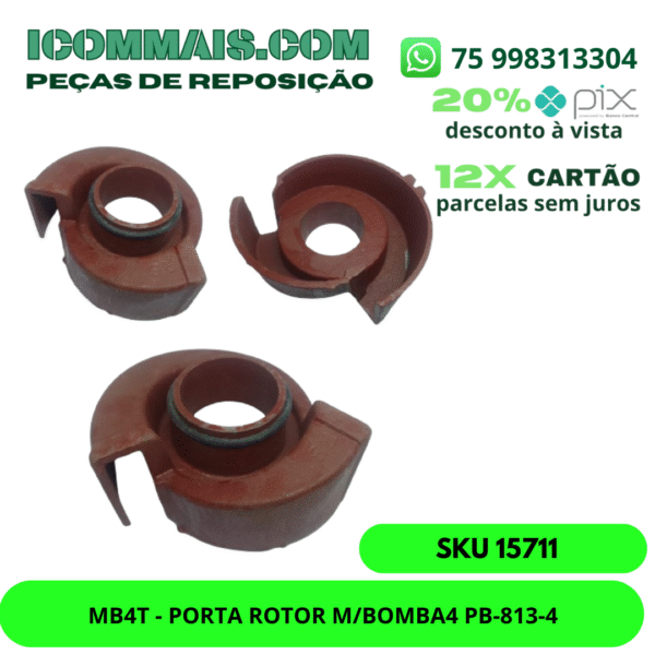15711 - MB4T - PORTA ROTOR MOTOBOMBA 4 PB-813-4