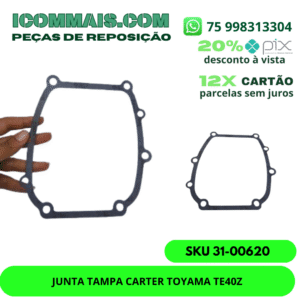 31-00620- JUNTA TAMPA CARTER TOYAMA TE40Z