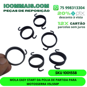 1001558 - MOLA EASY START DA POLIA DE PARTIDA PARA MOTOSSERRA VSL550P