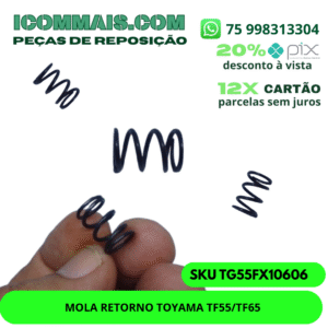 TG55FX10606 - MOLA RETORNO TOYAMA TF55/TF65