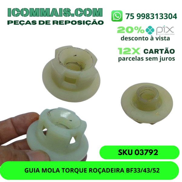 03792 - GUIA MOLA TORQUE  ROÇADEIRA BF33/43/52