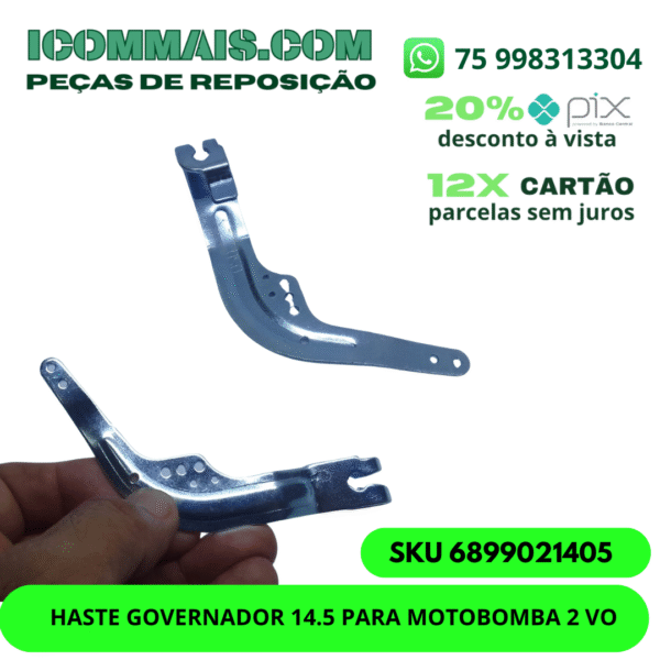 6899021405 - HASTE GOVERNADOR 14.5 PARA MOTOBOMBA 2 VO