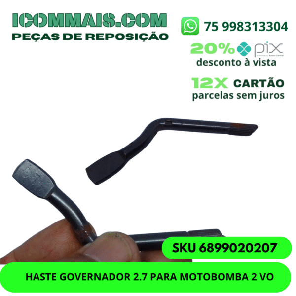 6899020207 - HASTE GOVERNADOR 2.7 PARA MOTOBOMBA 2 VO