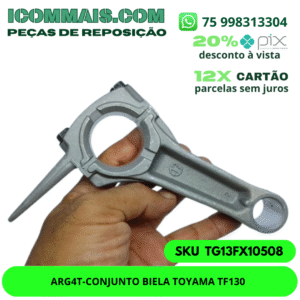 TG13FX10508 - CONJUNTO BIELA TOYAMA TF130