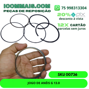 00736 - JOGO DE ANÉIS G 13.0