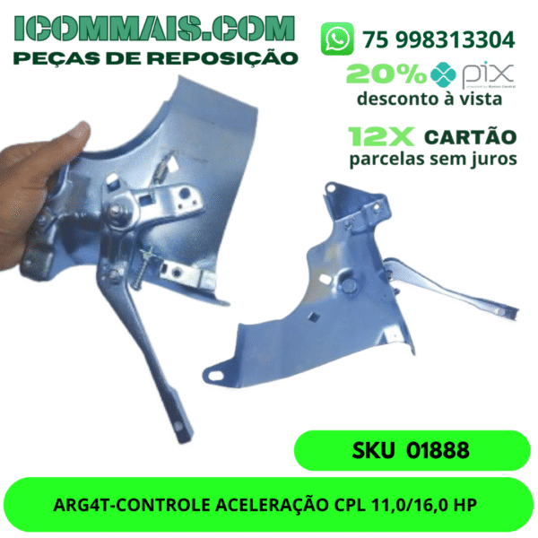 01888 - ARG4T - CONTROLE ACELERAÇÃO CPL11,0/16,0 HP