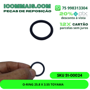 51-00024 - O-RING 25.8 X 3.55 TOYAMA