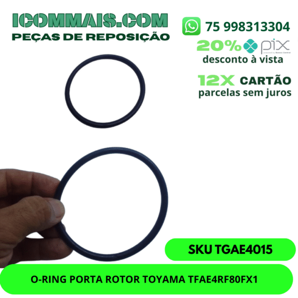 TGAE4015 - O-RING PORTA ROTOR TOYAMA TFAE4RF80FX1