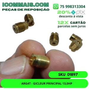 01897 - ARG4T - GICLEUR PRINCIPAL 13,0HP