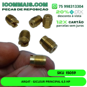 15059 - ARG4T - GICLEUR PRINCIPAL 6,5 HP