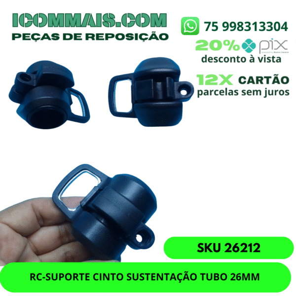 26212 - RC-SUPORTE CINTO SUSTENTAÇÃO TUBO 26MM