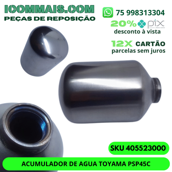 405523000 - ACUMULADOR DE AGUA TOYAMA PSP45C