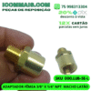 000.LUB-5E-L - ADAPTADOR FÊMEA 3/8" X 1/4" NPT  MACHO LATÂO - Imagem 2