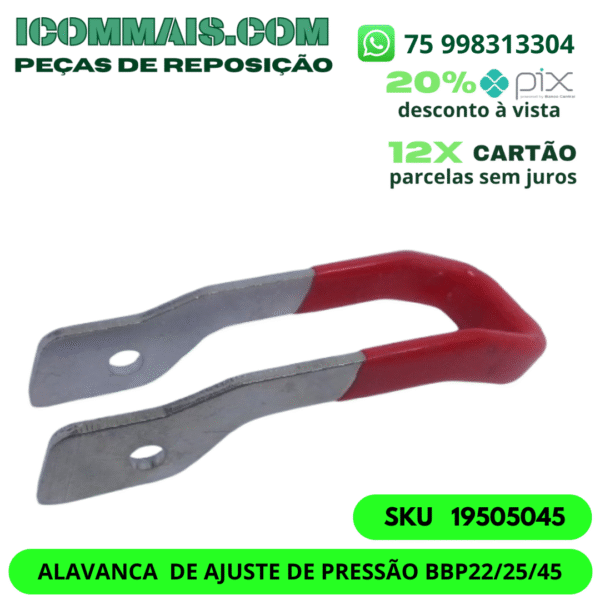 19505045 - ALAVANCA  DE AJUSTE DE PRESSÃO BBP22/25/45 - Imagem 2
