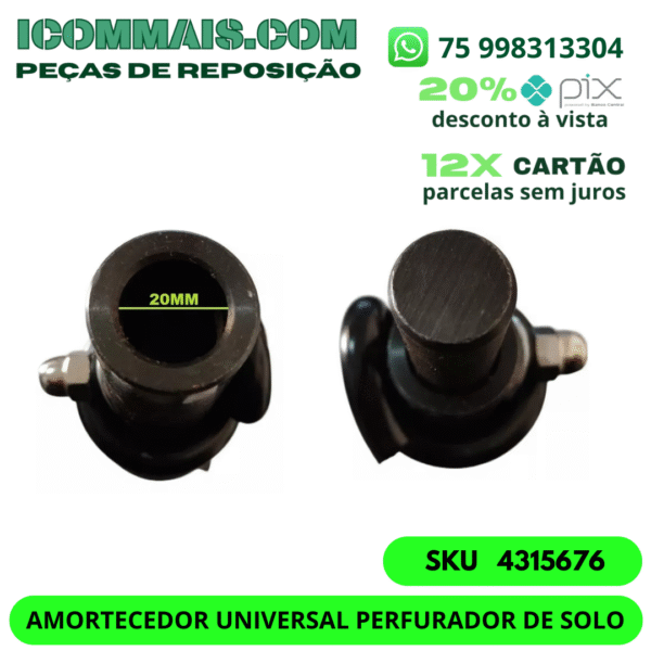 4315676 - AMORTECEDOR BROCA PERFURADOR DE SOLO UNIVERSAL - Imagem 2