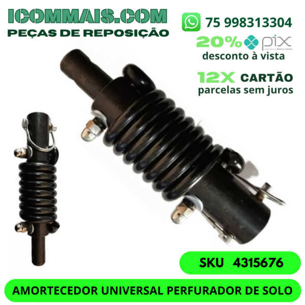 4315676 - AMORTECEDOR BROCA PERFURADOR DE SOLO UNIVERSAL