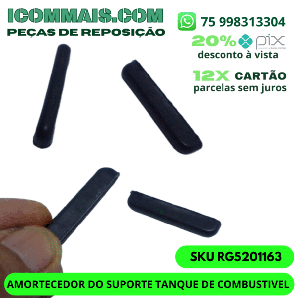 RG5201163 - AMORTECEDOR DO SUPORTE DO TANQUE DE COMBUSTÍVEL