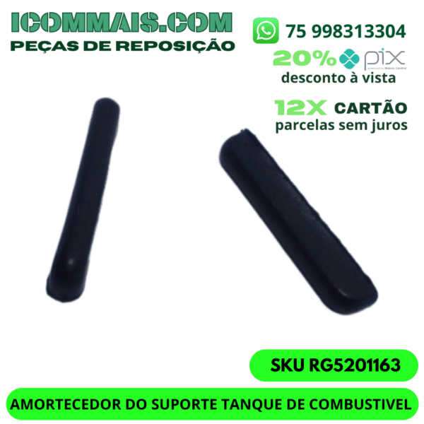 RG5201163 - AMORTECEDOR DO SUPORTE DO TANQUE DE COMBUSTÍVEL - Imagem 2
