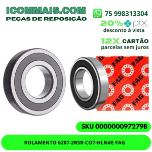 ROLAMENTO 6207-2RSR-CO7-HLN#E FAG
