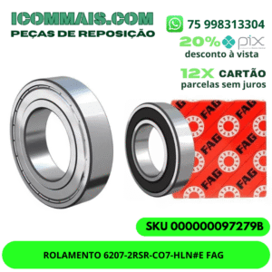 ROLAMENTO 6200-2RSR-CO7#E FAG