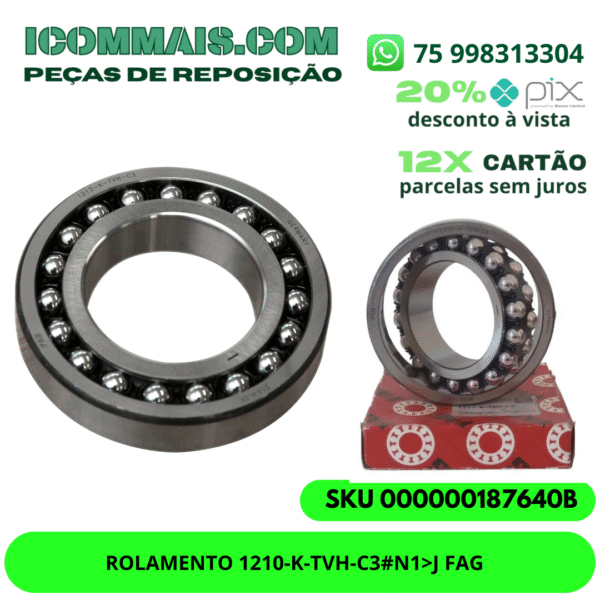 ROLAMENTO 1210-K-TVH-C3#N1>J FAG