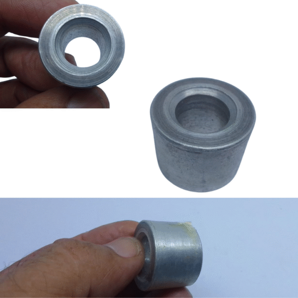 3250-0730 - FLANGE ALUMÍNIO TRASEIRA RABETA LONGA ALUMÍNIO - Imagem 2
