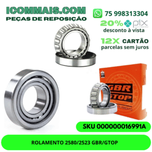 ROLAMENTO 2580/2523 GBR/GTOP