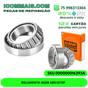 ROLAMENTO 30208 GBR/GTOP