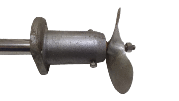 RABETA INOX DE CENTRO DE 1,50M EIXO 1" COMPATIVEL COM MOTORES DIESEL/GASOLINA ATE 16HP - Imagem 8