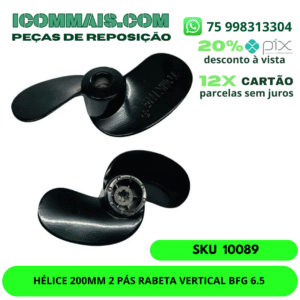 HÉLICE 200MM RABETA VERTICAL BFG 6.5
