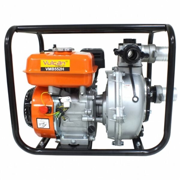 MOTOBOMBA VULCAN GASOLINA 4T 2 POL. 5,5HP 196CC AUTO ESCORVANTE ALTA PRESSÃO.VMB552H - Imagem 5