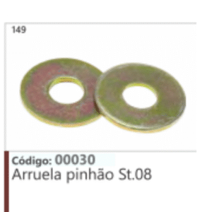 149 Código: 00030 Arruela pinhão St.08
