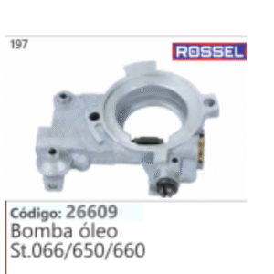 197 ROSSEL Código: 26609 Bomba óleo St.066/650/660