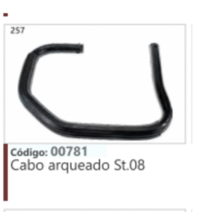 257 D Código: 00781 Cabo arqueado St.08