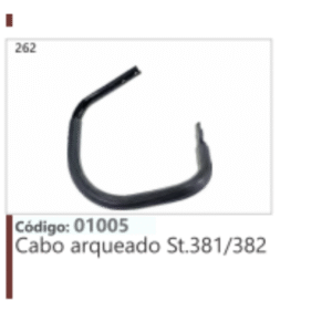 262 Código 01005 Cabo arqueado Stihl 381/382