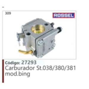 309 Código 27293 Carburador Stihl 038/380/381 mod. bing ROSSEL