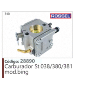 310 Código 28890 Carburador Stihl 038/380/381 mod.bing ROSSEL
