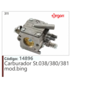 311 Código 14896 Carburador Stihl 038/380/381 mod.bing ARGON