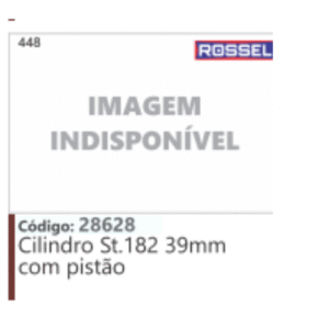 448 Código 28628 Cilindro Stihl 182 39mm com pistão ROSSEL