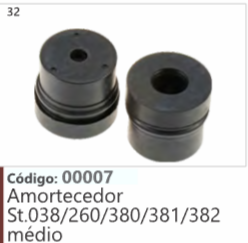 32 Código 00007 Amortecedor Stihl  038/260/380/381/382
