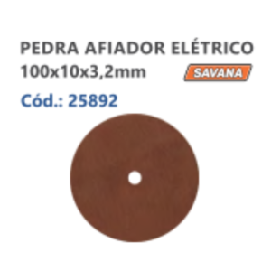 PEDRA AFIADOR ELÉTRICO 100X10X3,2mm SAVANA