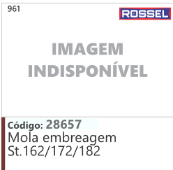 961 Código 28657 Mola embreagem Stihl 162/172/1 82 ROSSEL