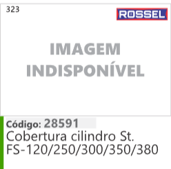323 Código 28591 Cobertura cilindro Stihl FS-120/250/300/350/380 ROSSEL