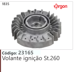 1835 Código 23165 Volante ignição Stihl 260 ARGON
