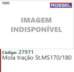 1000 Código 27971 Mola tração Stihl MS170/180 ROSSEL